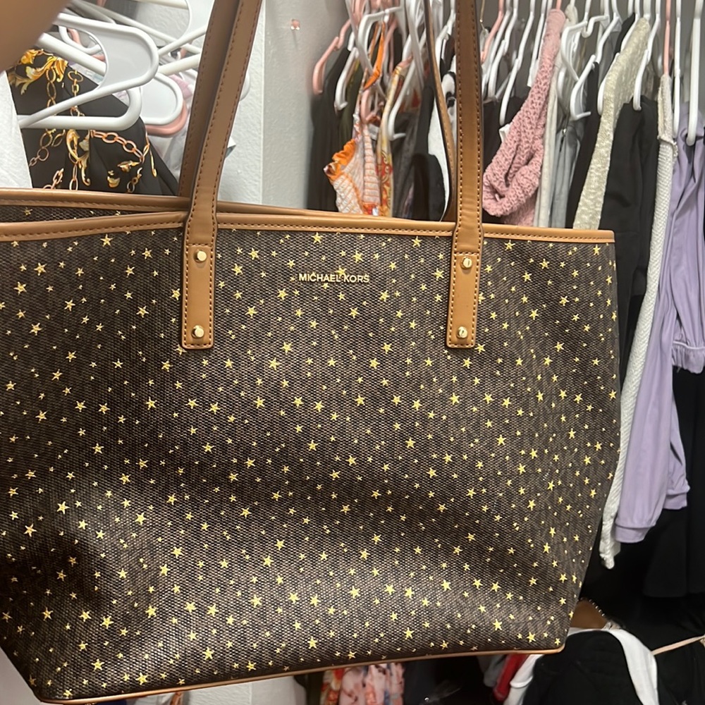 Brown Michael’s Kors bag